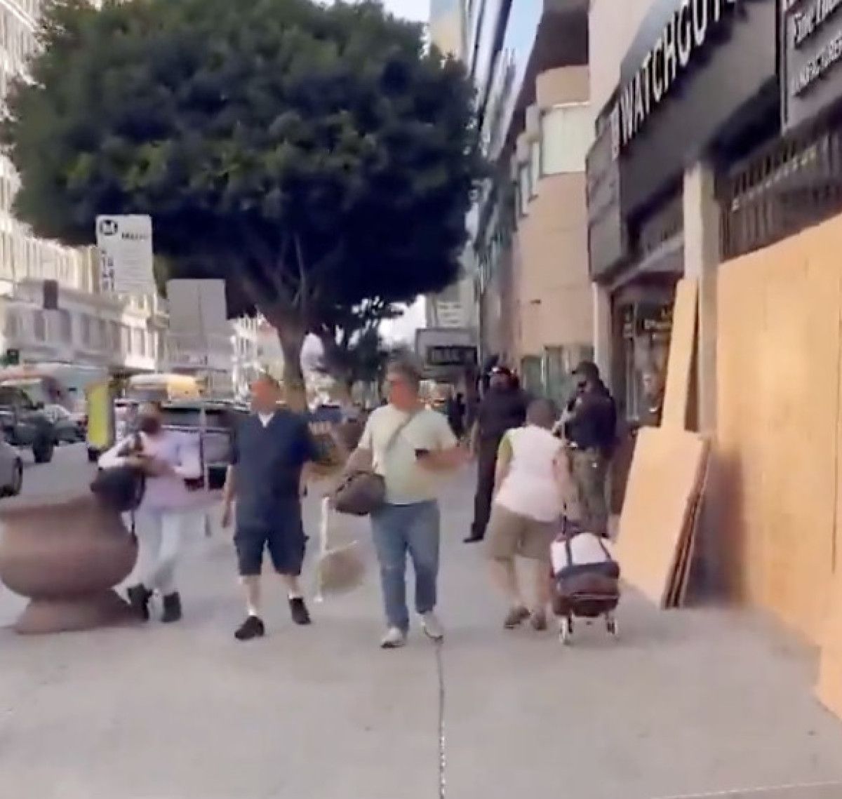 Foto - ABD’de yağma başladı! Esnaf önlem almaya çalışıyor