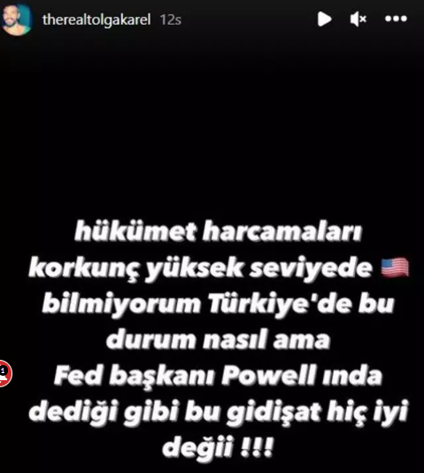 Foto - ABD'de yaşayan Tolga Karel sessizliğini bozdu: Hükümet harcamaları korkunç