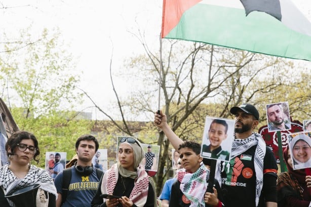 ABD’deki Michigan Üniversitesi'nde Filistin'e destek!