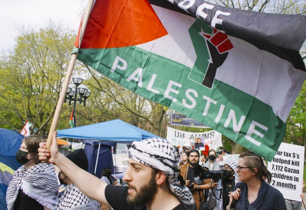 Foto - ABD’deki Michigan Üniversitesi'nde Filistin'e destek!