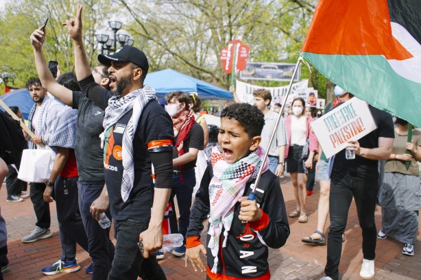 Foto - ABD’deki Michigan Üniversitesi'nde Filistin'e destek!