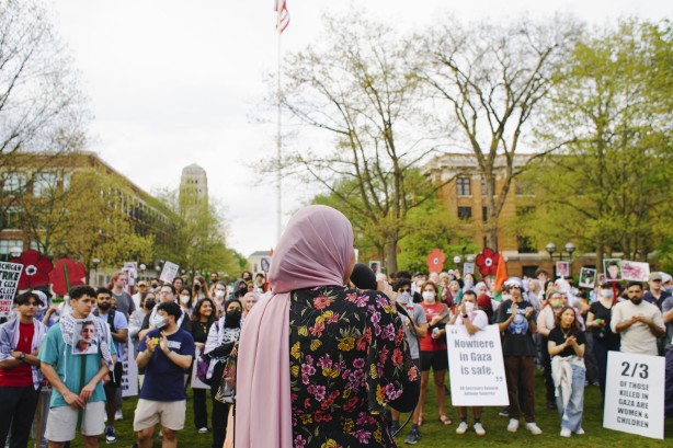 Foto - ABD’deki Michigan Üniversitesi'nde Filistin'e destek!