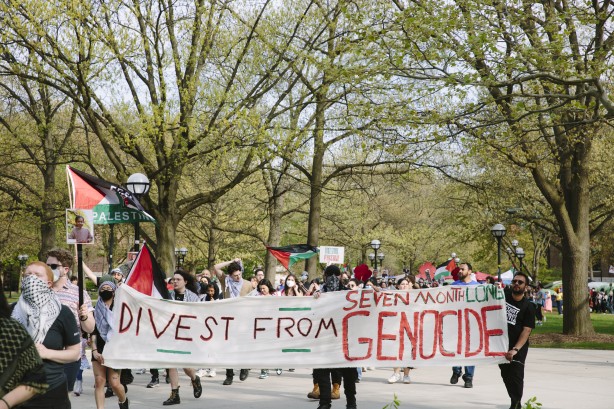 Foto - ABD’deki Michigan Üniversitesi'nde Filistin'e destek!