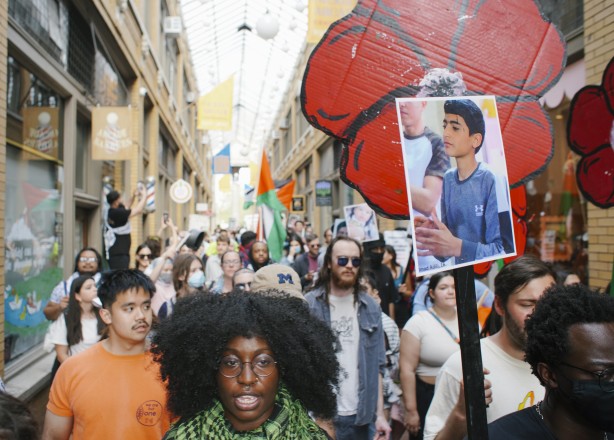 Foto - ABD’deki Michigan Üniversitesi'nde Filistin'e destek!