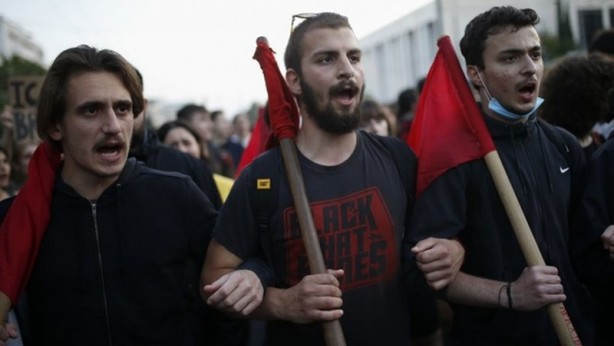 Foto - ABD'deki öfke Komşu'ya sıçradı! Sokaklar alev alev...