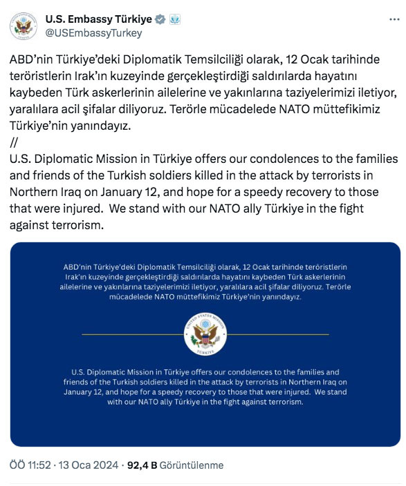 Foto - ABD’den skandal "Türkiye" açıklaması! Tüh sizin suratınıza! Sizde hiç utanma arlanma yok mu be