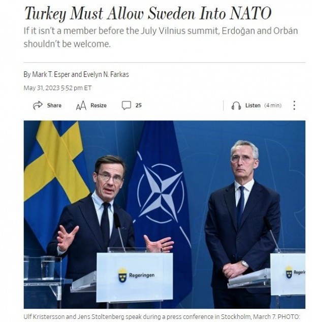 Foto - ABD Türkiye'den onay istiyor! Başkan Erdoğan'a çağrı üstüne çağrı yapmaya başladılar