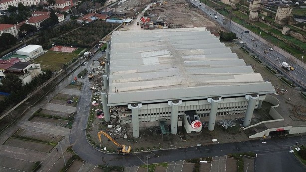 Abdi İpekçi Spor salonunun son hali