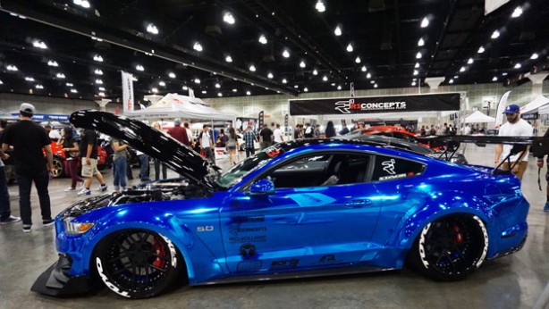 Foto - ABD'li modifiye otomobil tutkunları AutoCon fuarında