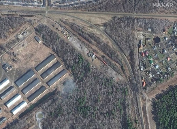 Foto - ABD'liler yayınladı: Rusya'nın saldırısının ardından uydu görüntüleri ortaya çıktı! 