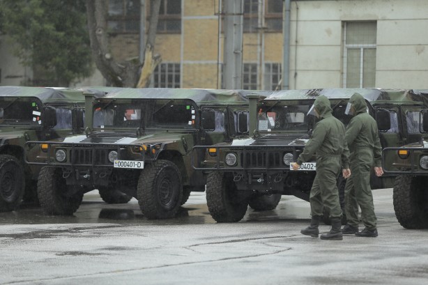 Foto - ABD'nin askeri araç yardımı Balkanlar'a ulaştı