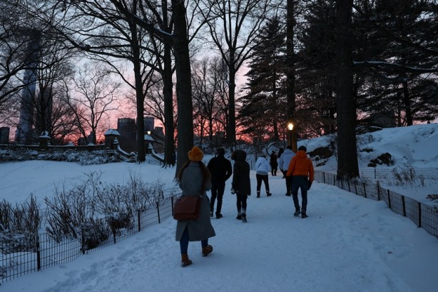 Foto - ABD'nin doğu yakası şiddetli kar fırtınasına teslim oldu