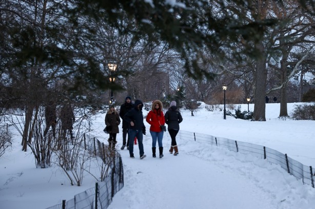 Foto - ABD'nin doğu yakası şiddetli kar fırtınasına teslim oldu
