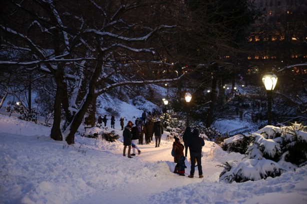 Foto - ABD'nin doğu yakası şiddetli kar fırtınasına teslim oldu