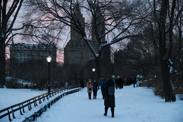 Foto - ABD'nin doğu yakası şiddetli kar fırtınasına teslim oldu