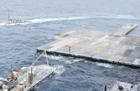 Foto - ABD'nin Gazze'de kurduğu geçici liman dağılıyor