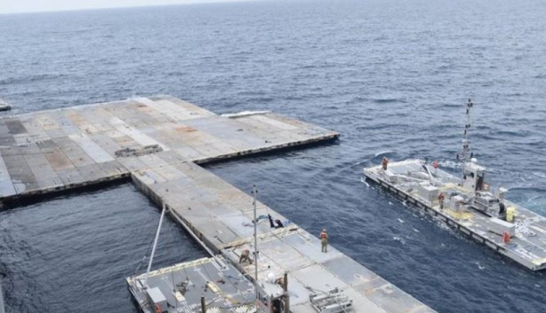 ABD'nin Gazze'de kurduğu geçici liman dağılıyor