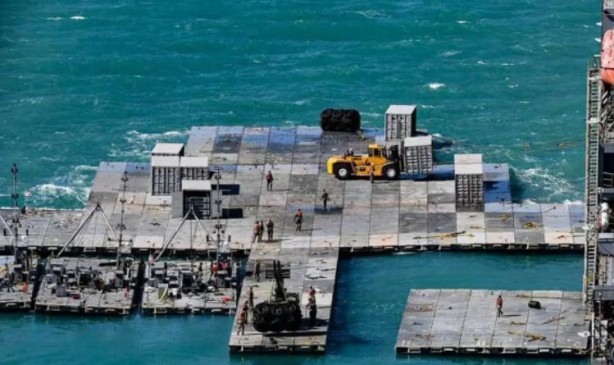 Foto - ABD'nin Gazze'de yaptığı dandik iskelenin maliyeti açıklandı!