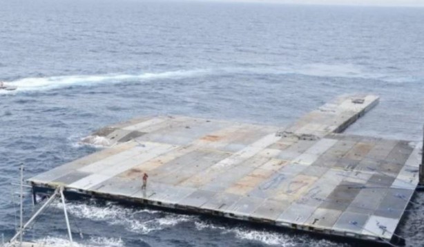 Foto - ABD'nin Gazze'de yaptığı dandik iskelenin maliyeti açıklandı!