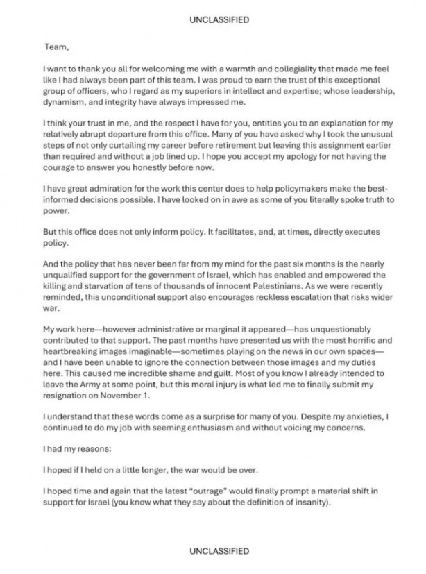 Foto - ABD'nin Gazze'deki soykırıma desetek vermesi orduda istifa getirdi