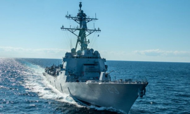 Foto - ABD'nin karizması çiziliyor! Destroyer vuruldu