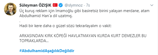 Foto - Abdülhamid Han'a saldıran Merdan Yanardağ'a vatandaşlar sosyal medyadan haddini bildirdi