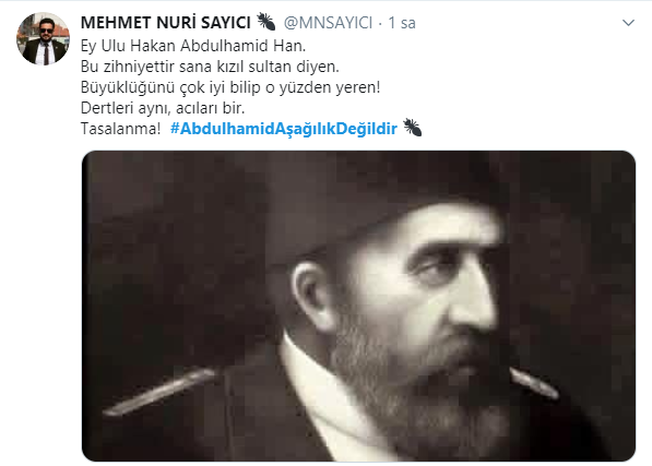 Foto - Abdülhamid Han'a saldıran Merdan Yanardağ'a vatandaşlar sosyal medyadan haddini bildirdi