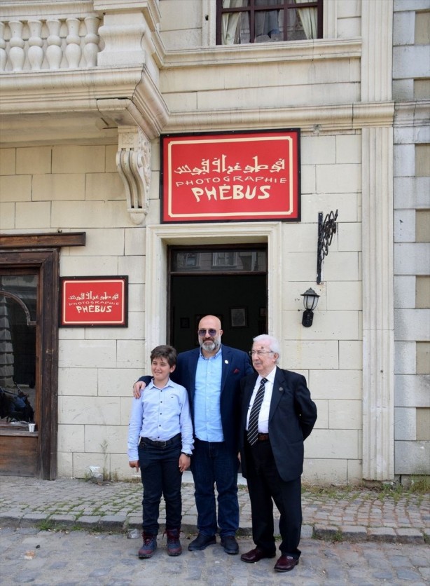 Abdülhamid'in torunları Payitaht Abdülhamid setinde 