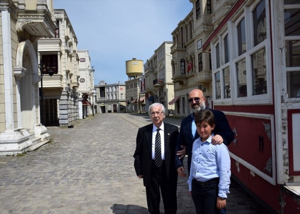 Foto - Abdülhamid'in torunları Payitaht Abdülhamid setinde 