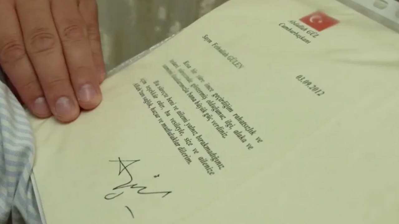 Foto - Abdullah Gül'e yazılan o mektup ortaya çıktı! İfşa edilen başka siyasiler de var