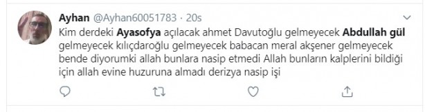 Foto - Abdullah Gül'ün 'Ayasofya Camii' tavrı tepki çekti! 'Pes' dedirten davranışa eleştiri yağdı