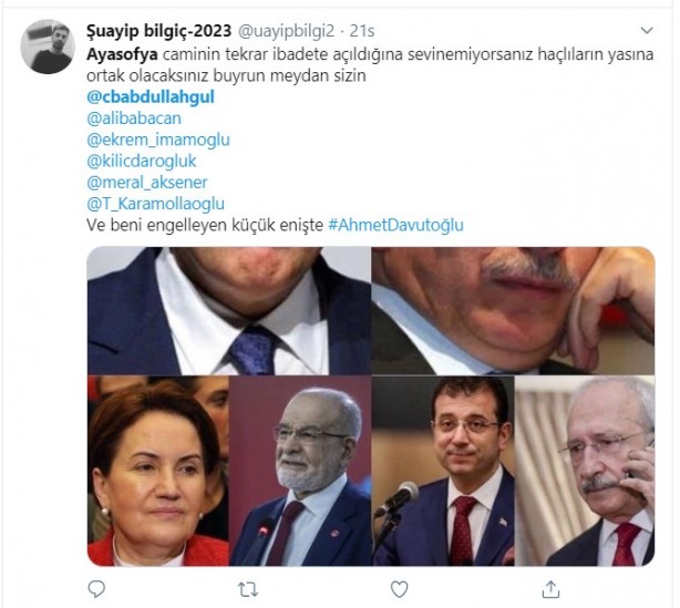 Foto - Abdullah Gül'ün 'Ayasofya Camii' tavrı tepki çekti! 'Pes' dedirten davranışa eleştiri yağdı