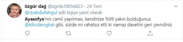 Foto - Abdullah Gül'ün 'Ayasofya Camii' tavrı tepki çekti! 'Pes' dedirten davranışa eleştiri yağdı