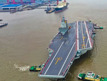 Foto - ABD'yi korkutan gelişme! Yeni uçak gemisi tersaneden çıktı