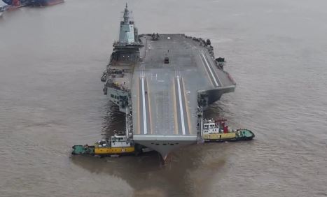 Foto - ABD'yi korkutan gelişme! Yeni uçak gemisi tersaneden çıktı