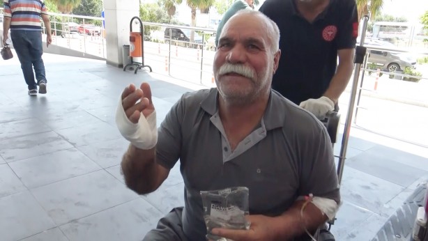 Acemi kasaplar hastanelere akın etti!