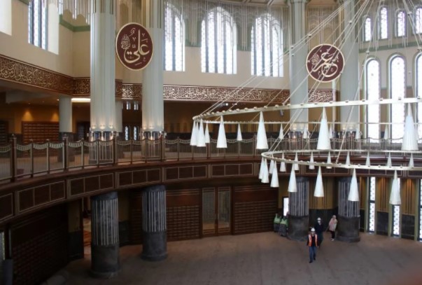 Foto - Açılışa 4 gün kaldı! Taksim Camii'nde son rötuşlar 