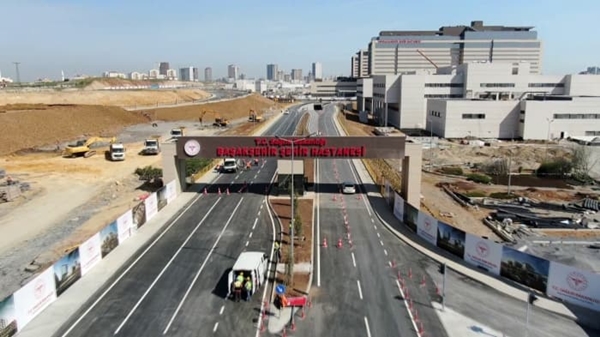 Foto - Açılışına artık saatler kaldı! Başakşehir Şehir Hastanesi'nin son hali havadan böyle görüntülendi