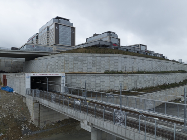 Foto - Açılışına artık saatler kaldı! Yeni metro istasyonunda müthiş görüntü