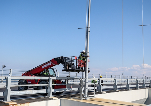 Foto - Açılışına sayılı günler kaldı... Bakan Adil Karaismailoğlu bizzat havadan inceledi