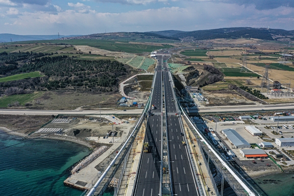 Foto - Açılışına sayılı günler kaldı... Bakan Adil Karaismailoğlu bizzat havadan inceledi