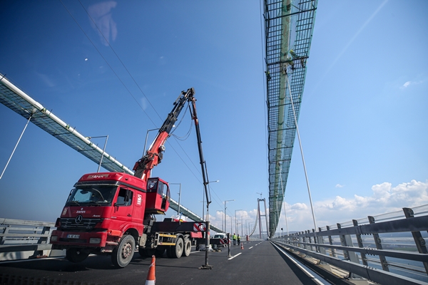 Foto - Açılışına sayılı günler kaldı... Bakan Adil Karaismailoğlu bizzat havadan inceledi