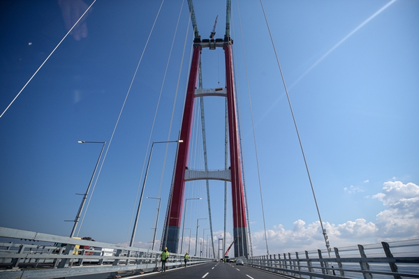 Foto - Açılışına sayılı günler kaldı... Bakan Adil Karaismailoğlu bizzat havadan inceledi