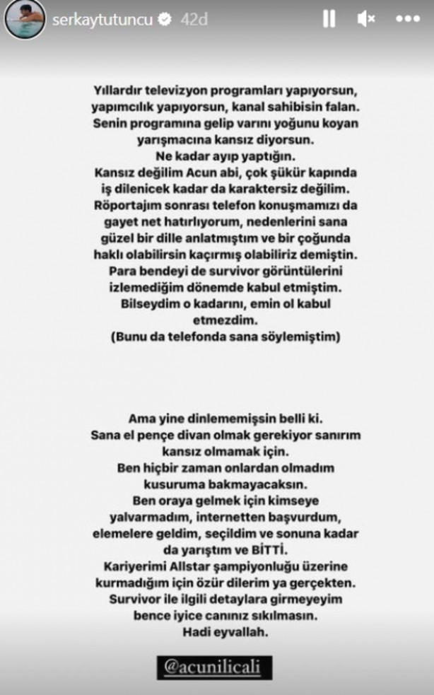 Foto - Acun Ilıcalı’ya açtı ağzını yumdu gözünü! Acun’un parlattığı Serkay Tütüncü’den şok sözler