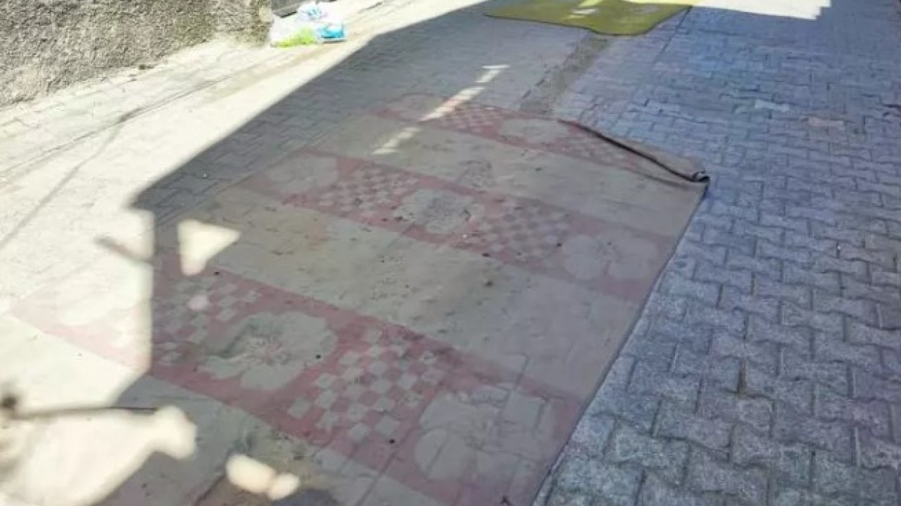 Foto - Adana Belediyesi'nin duyarsızlığı isyan ettirdi: Ayıbı halıyla kapattılar!