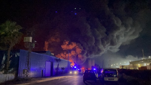 Adana güne yangınla uyandı! Alevler içinde kaldı