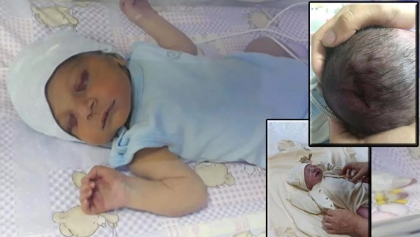Adana'da akılalmaz olay! Bebeği öylece kundaklayıp annesine verdiler
