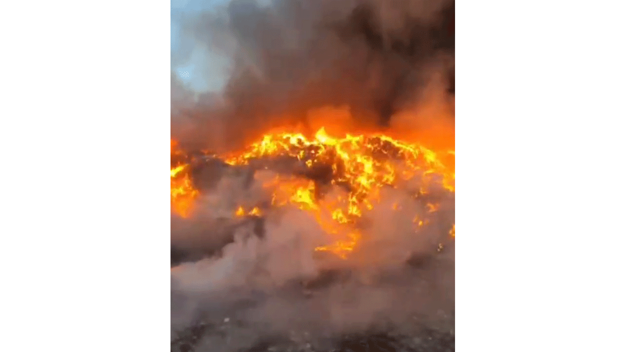 Foto - Adana'da büyük yangın! Dumanlar tüm kentten görünüyor