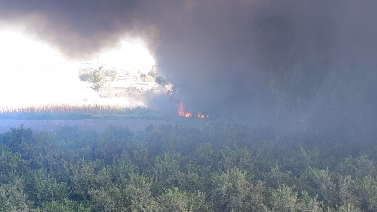 Adana'da büyük yangın! Dumanlar tüm kentten görünüyor