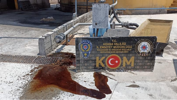 Foto - Adana'da dev operasyon: 1 milyon 300 bin 678 litre kaçak akaryakıt ele geçirildi